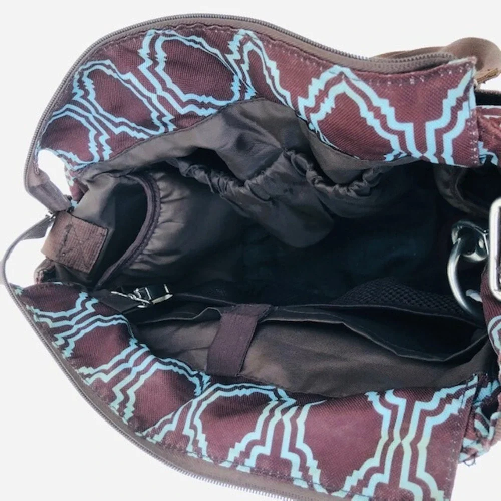 Coco Lapin Diaper Bag by Timi & Leslie Brown Blue 16